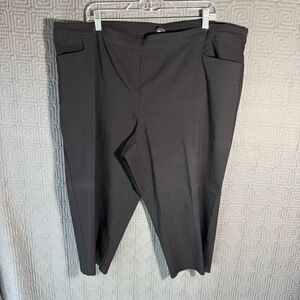 George Dress Capri Pants Women’s Size 3x 22w-24w Black